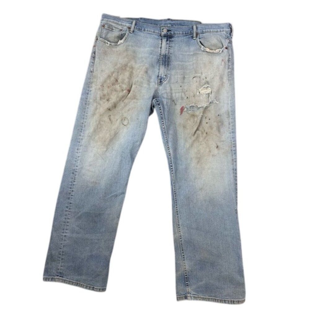 Levi's 569 Loose Straight Thrashed Jeans Size 42